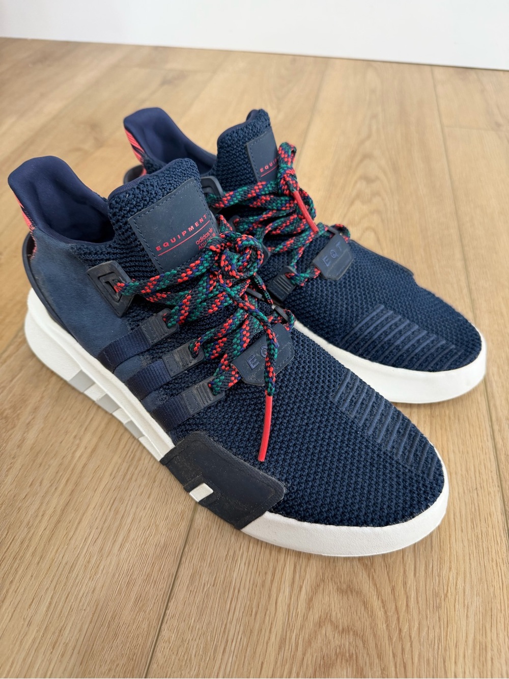 Size 10.5- Adidas EQT Basketball ADV Collegiate Navy